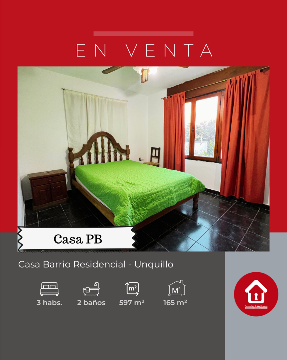 Casa ubicada en Barrio Residencial  Unquillo
