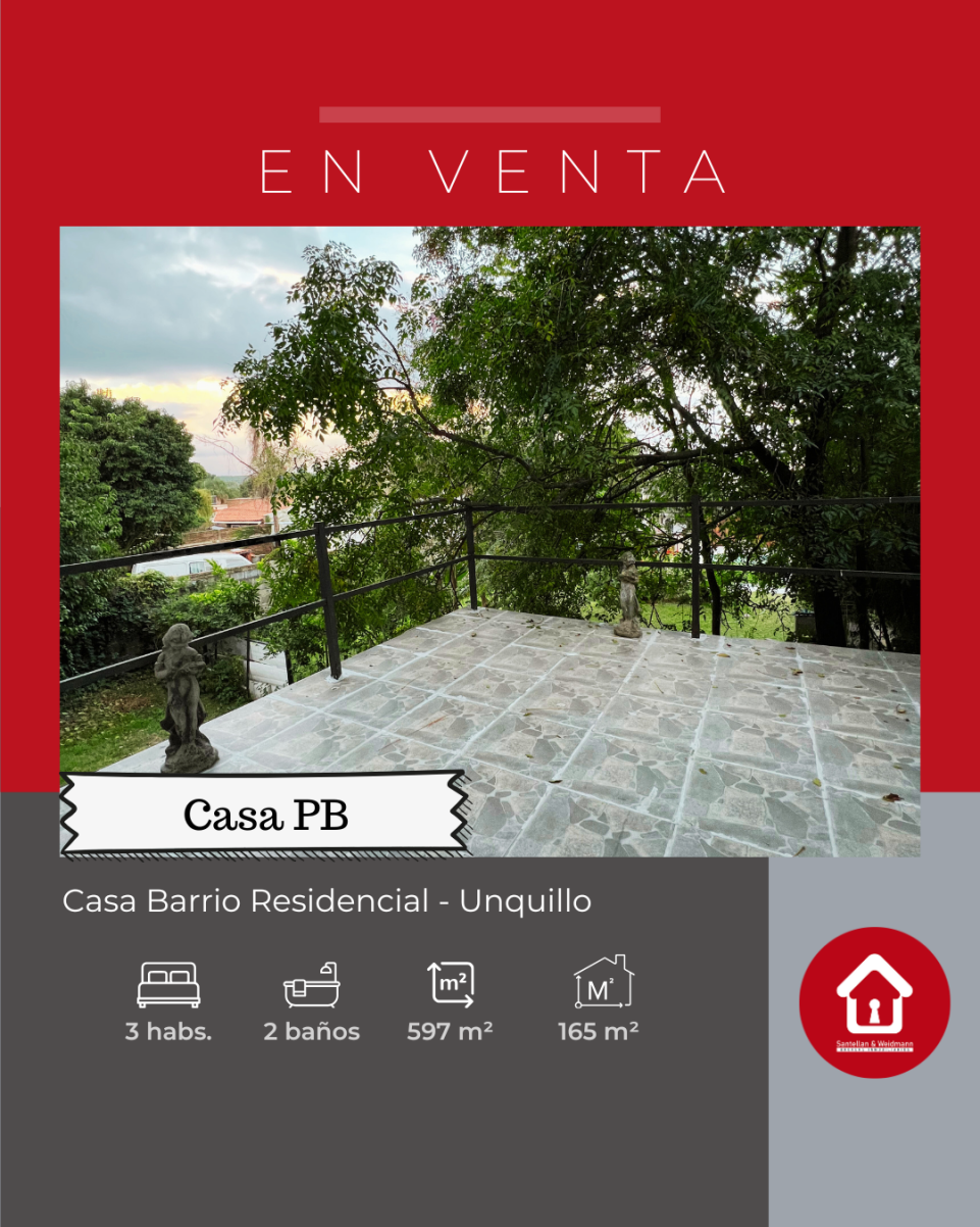 Casa ubicada en Barrio Residencial  Unquillo