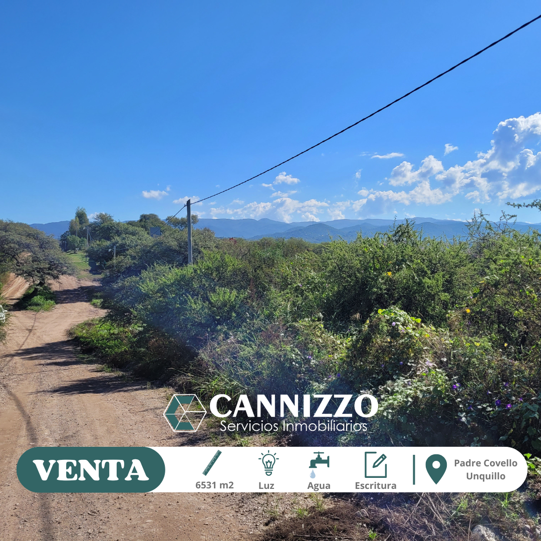 Fraccion en Venta - 6.531 m - Unquillo - Excelentes Vistas