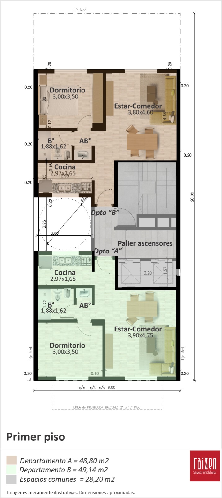 Se vende edificio en construcción. 13 pisos. 60% avance obra. B Nueva Córdoba