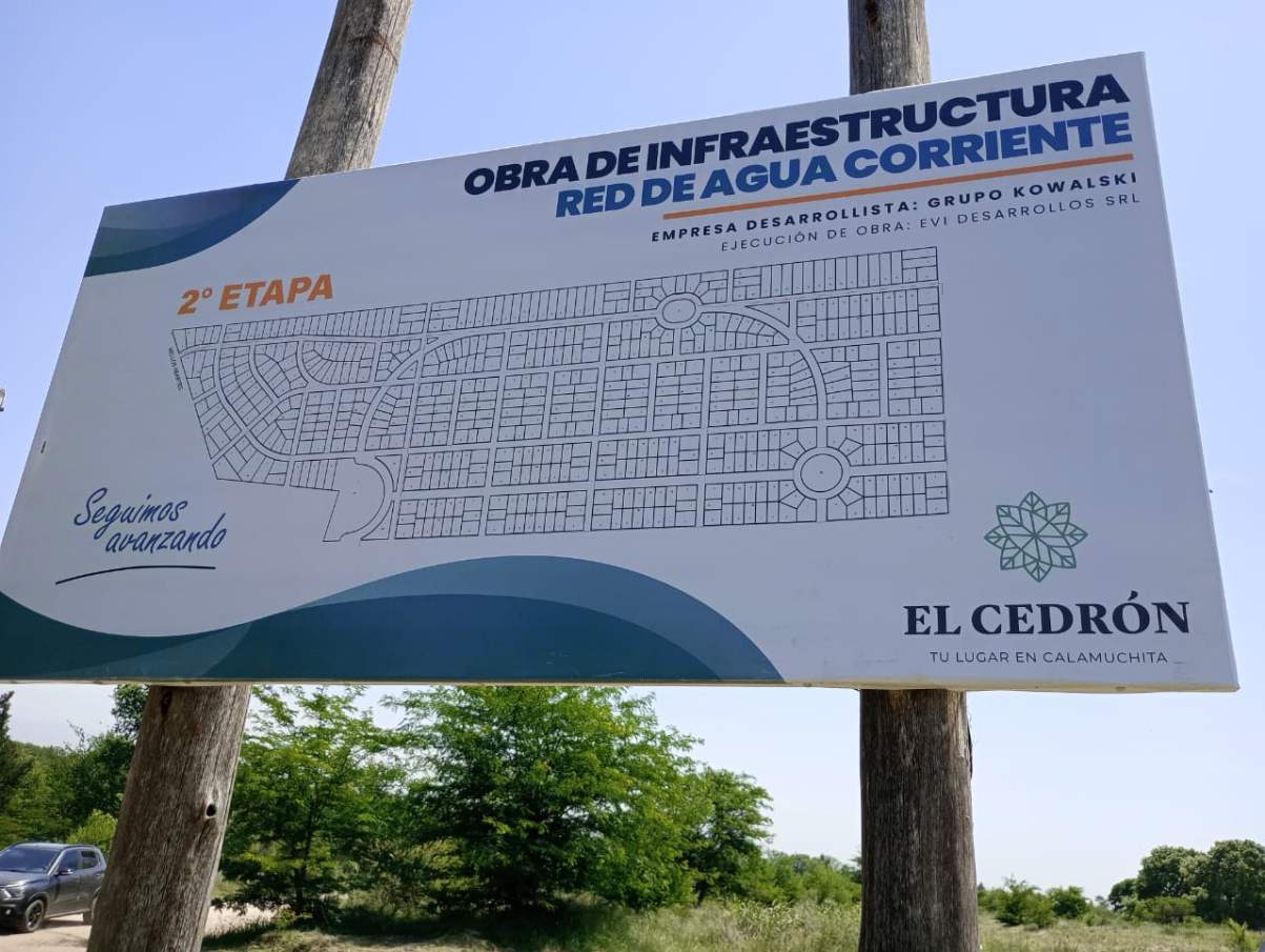 Se vende lote en Villa Ciudad Parque los Reartes