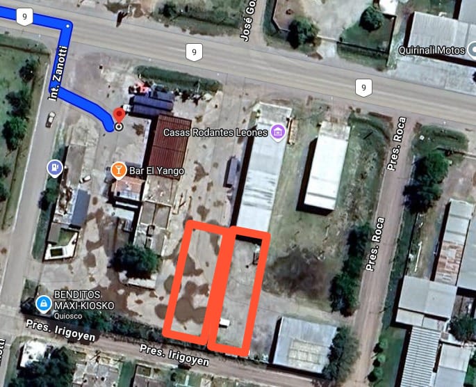 VENDO LOTES (3) EN B ENSANCHE OESTE, LEONES , DEPTO MARCOS JUAREZ