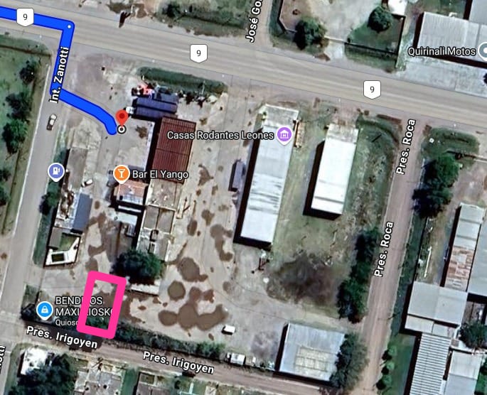 VENDO LOTES (3) EN B ENSANCHE OESTE, LEONES , DEPTO MARCOS JUAREZ