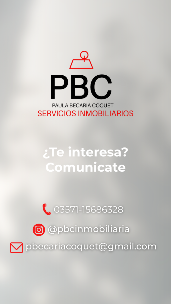 CASA EN VENTA 2 dormitorios B Escuela, Río Tercero.