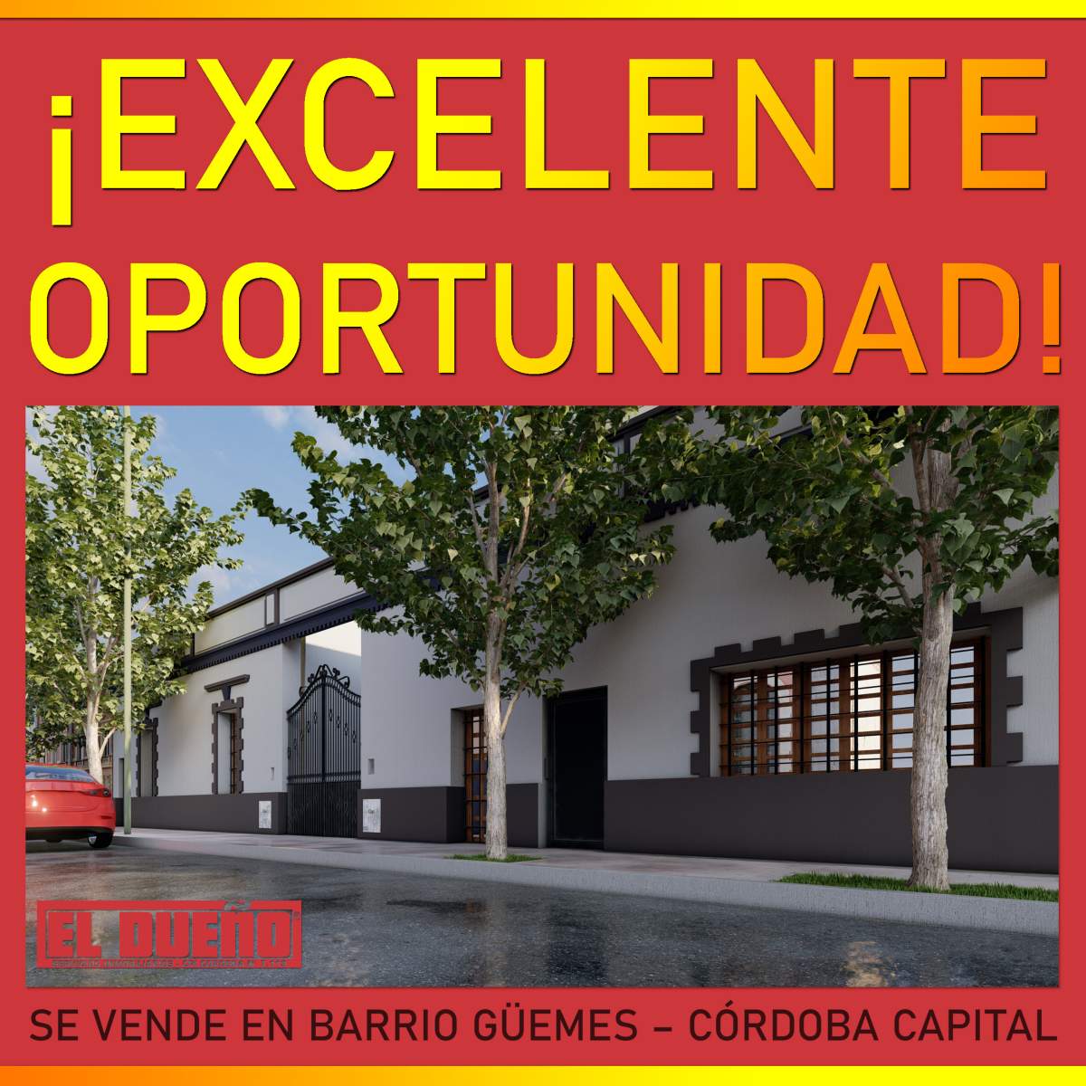 DOS INMUEBLES EN VENTA EN BARRIO GEMES DE LA CIUDAD DE CÓRDOBA