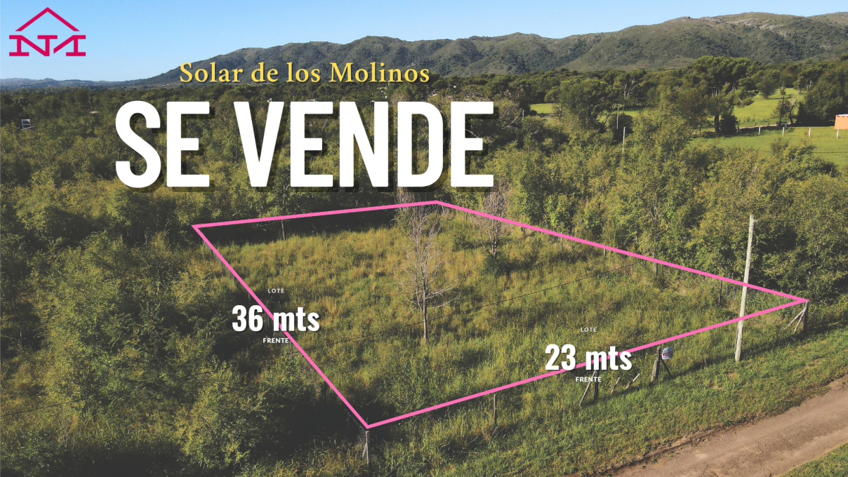 ¡OPORTUNIDAD ÚNICA EN SOLAR DE LOS MOLINOS!