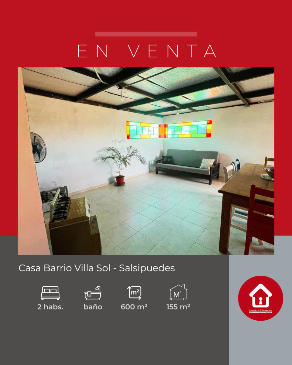 Casa ubicada en Barrio Villa Sol - Salsipuedes