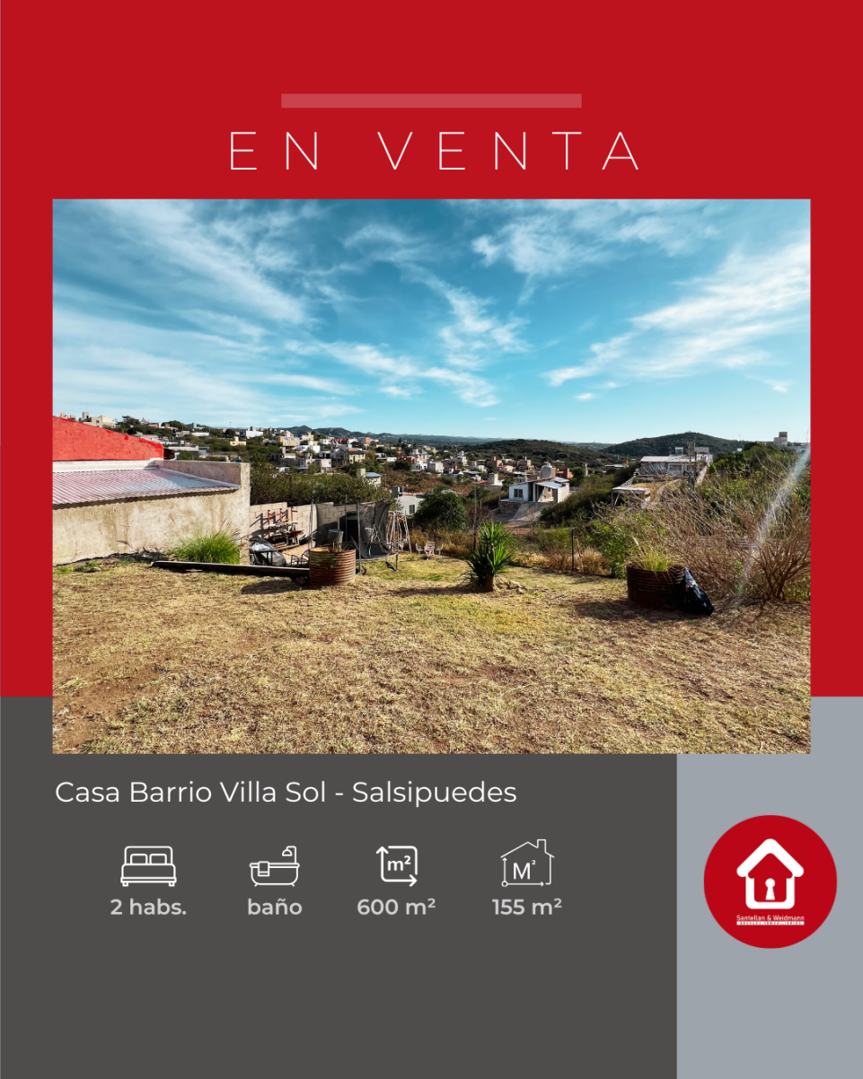 Casa ubicada en Barrio Villa Sol - Salsipuedes