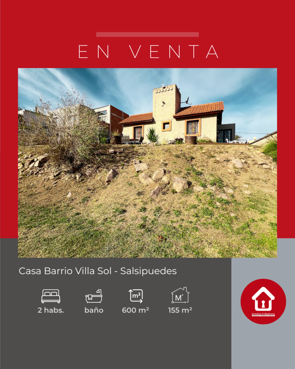 Casa ubicada en Barrio Villa Sol - Salsipuedes