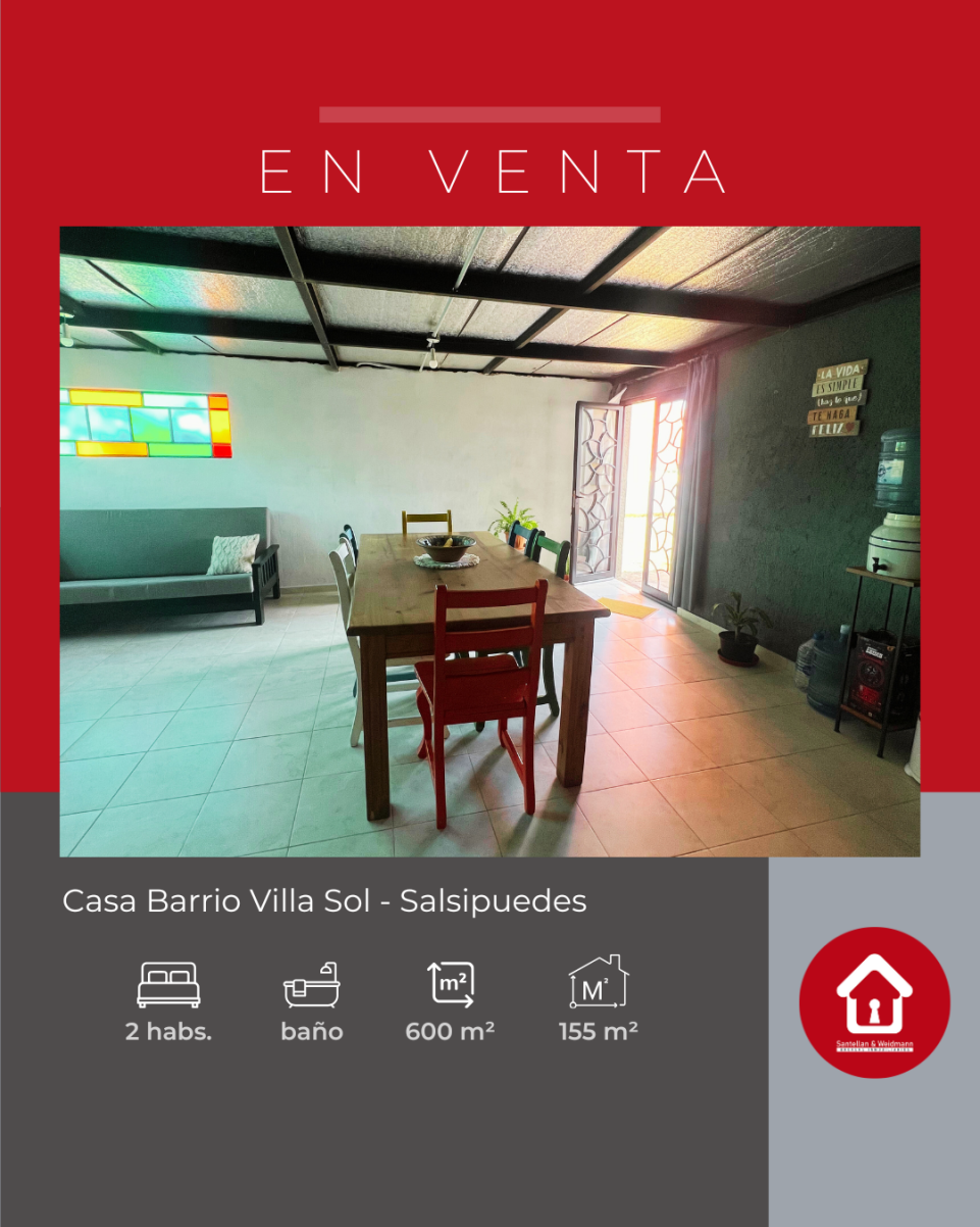 Casa ubicada en Barrio Villa Sol - Salsipuedes