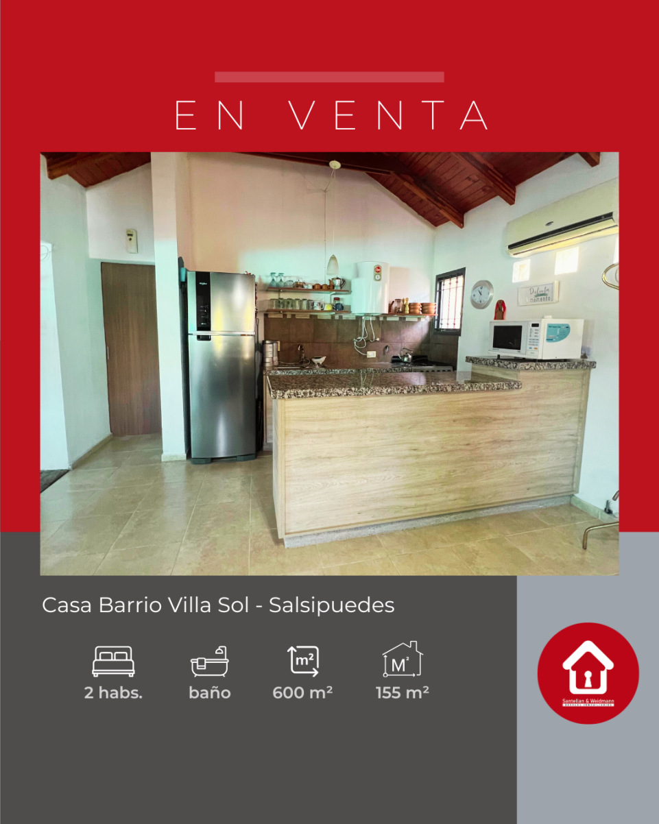 Casa ubicada en Barrio Villa Sol - Salsipuedes