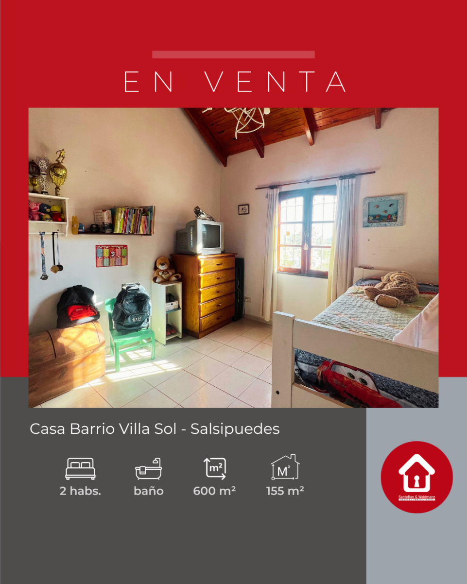 Casa ubicada en Barrio Villa Sol - Salsipuedes
