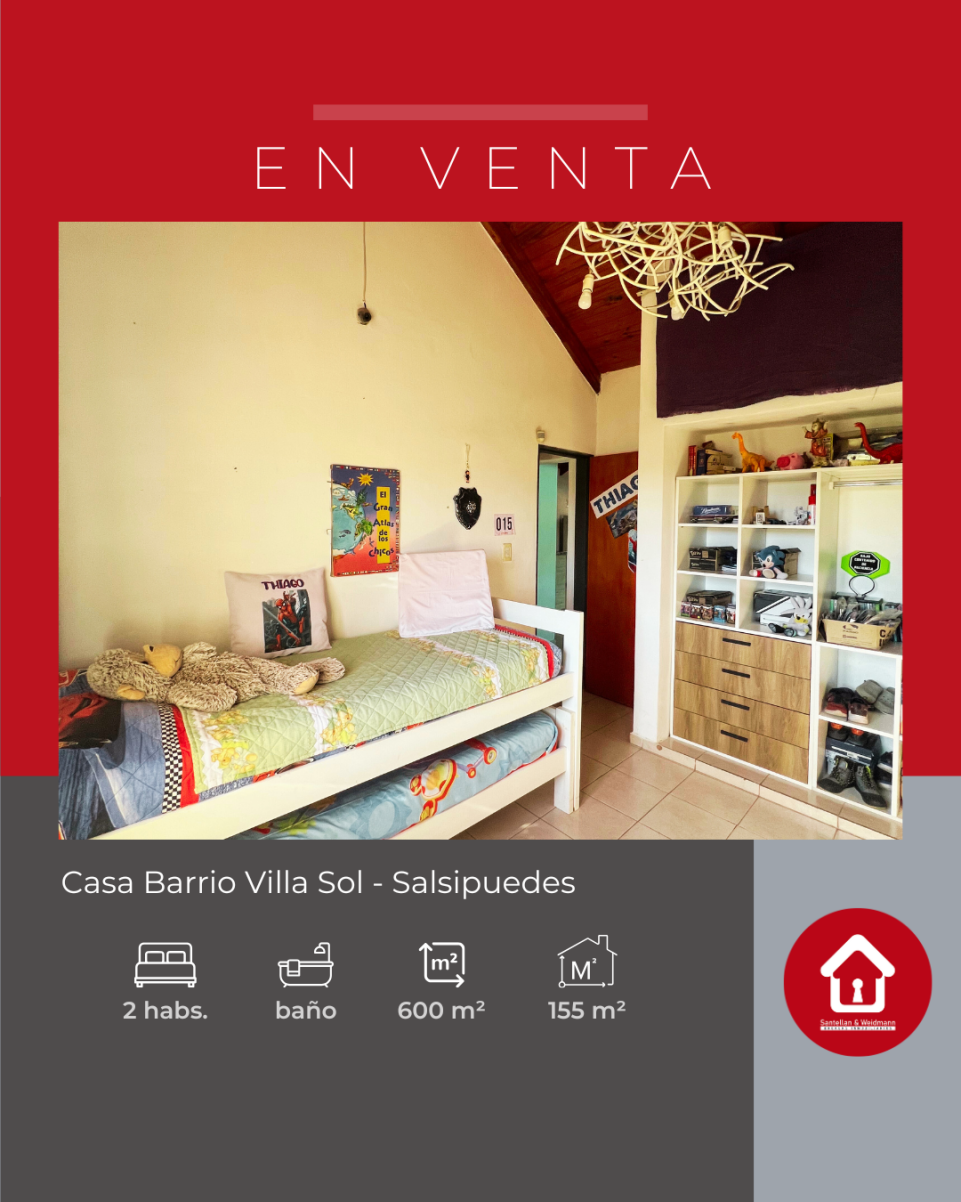 Casa ubicada en Barrio Villa Sol - Salsipuedes