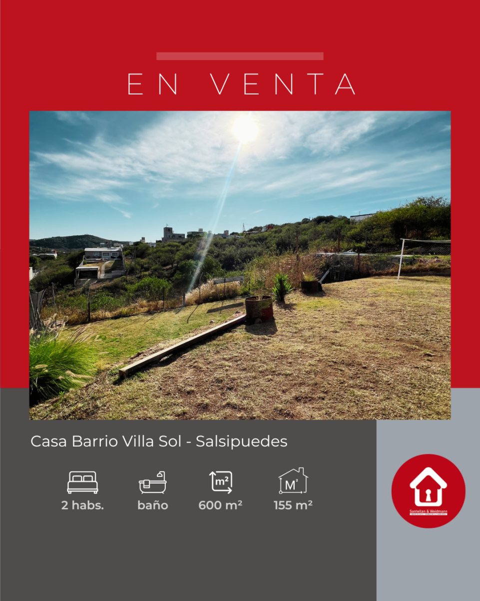 Casa ubicada en Barrio Villa Sol - Salsipuedes