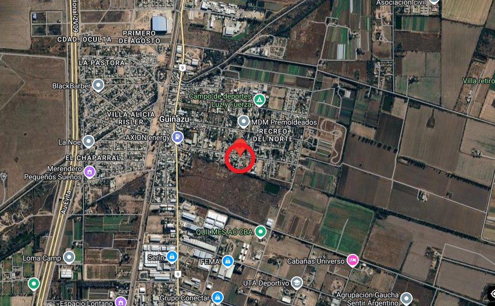 Terreno en venta B Guiñazu