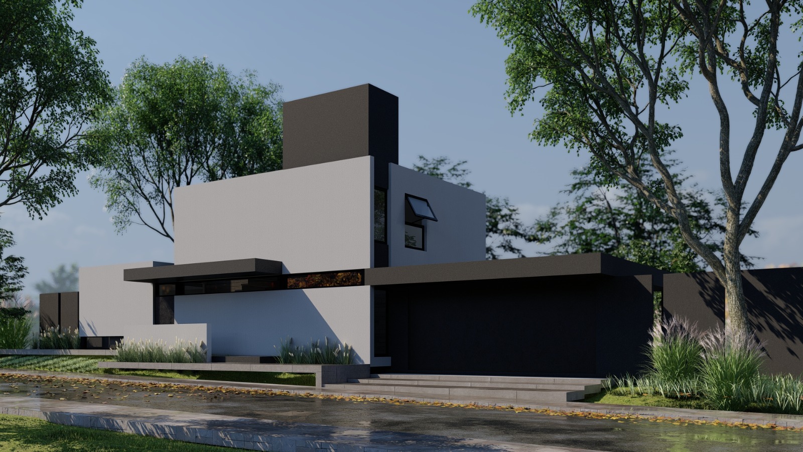 Casa de diseño en barrio La Carolina -  Vista  Seguridad  Diseño Pileta