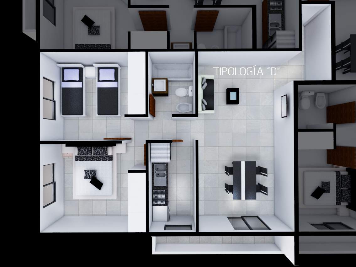 Cofico - Deptos 1 Dorm - Catalina