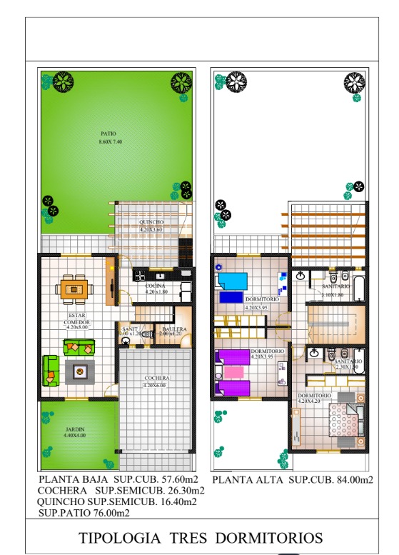 DÚPLEX EN VENTA  3 DORMITORIOS  COMPLEJO LAS JARKANAS (VALLE ESCONDIDO) APTO CRÉDITO