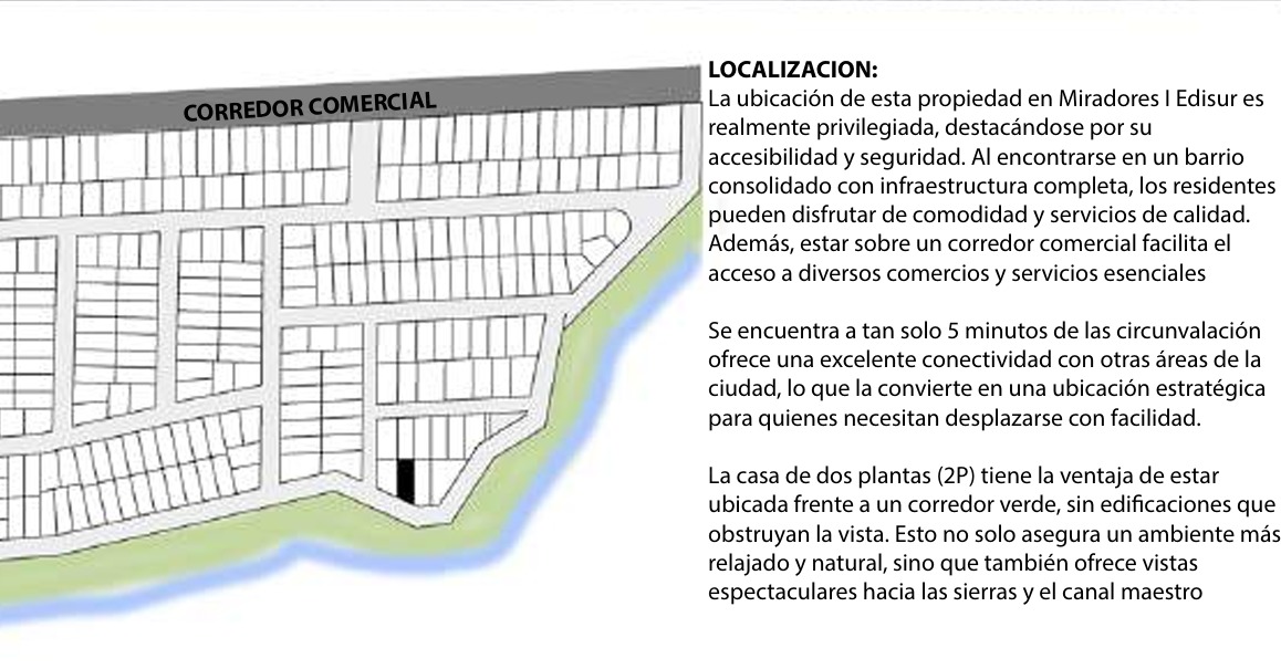 VENDO CASA DE 3 DORMITORIOS ( SUITE EN PB) A ESTRENAR EN MIRADORES 1 ( MANANTIALES 1)