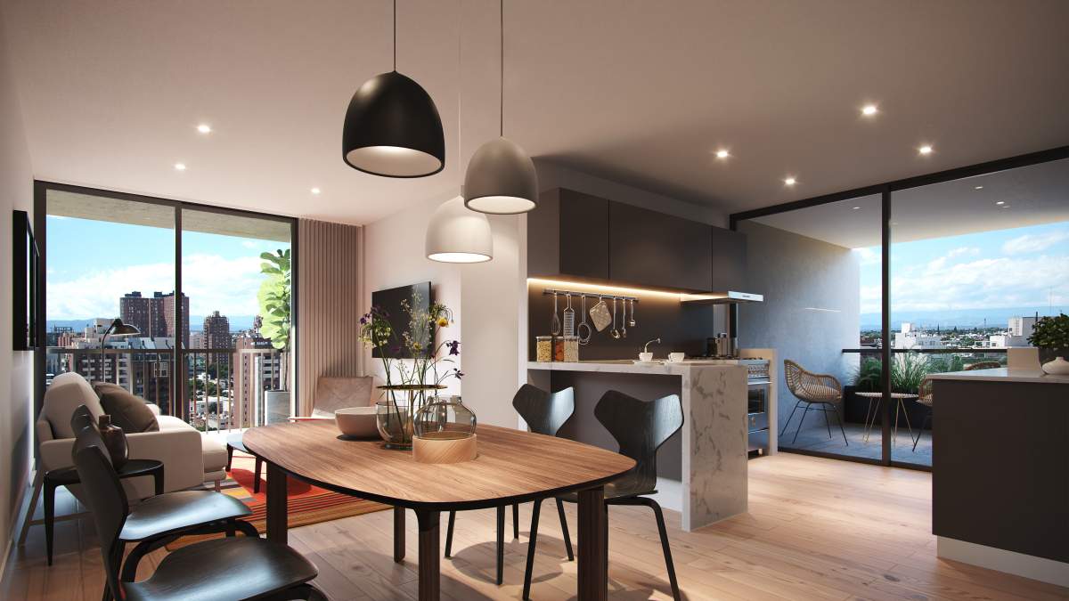Departamento de 1 dormitorio a la venta en General Paz, entrega 2026