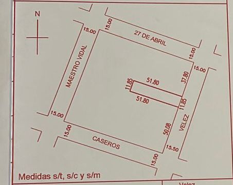 VENDO LOTE EN ALTO ALBERDI PARA CONSTRUCCIÓN EN ALTURA