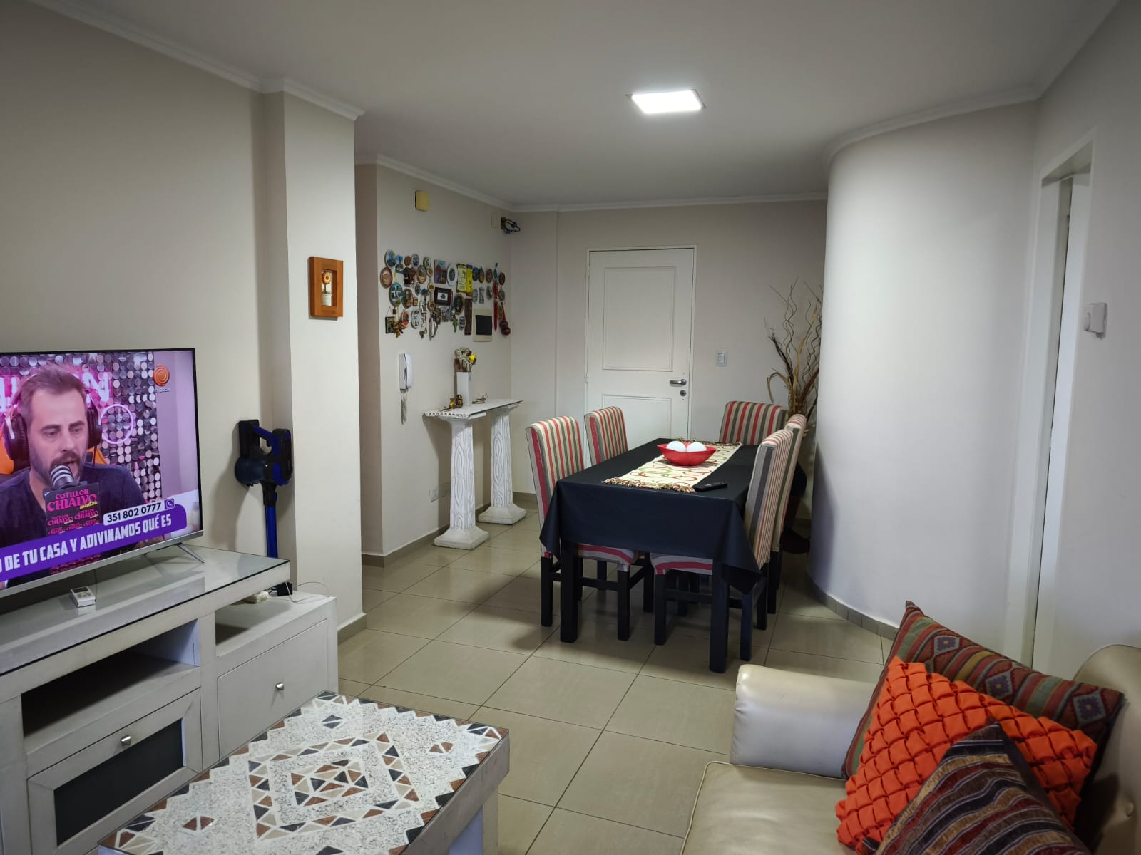 Dpto. Amoblado. 2 dorm. 2 baños. Seguridad 24 hs. B Cerrado Bardas