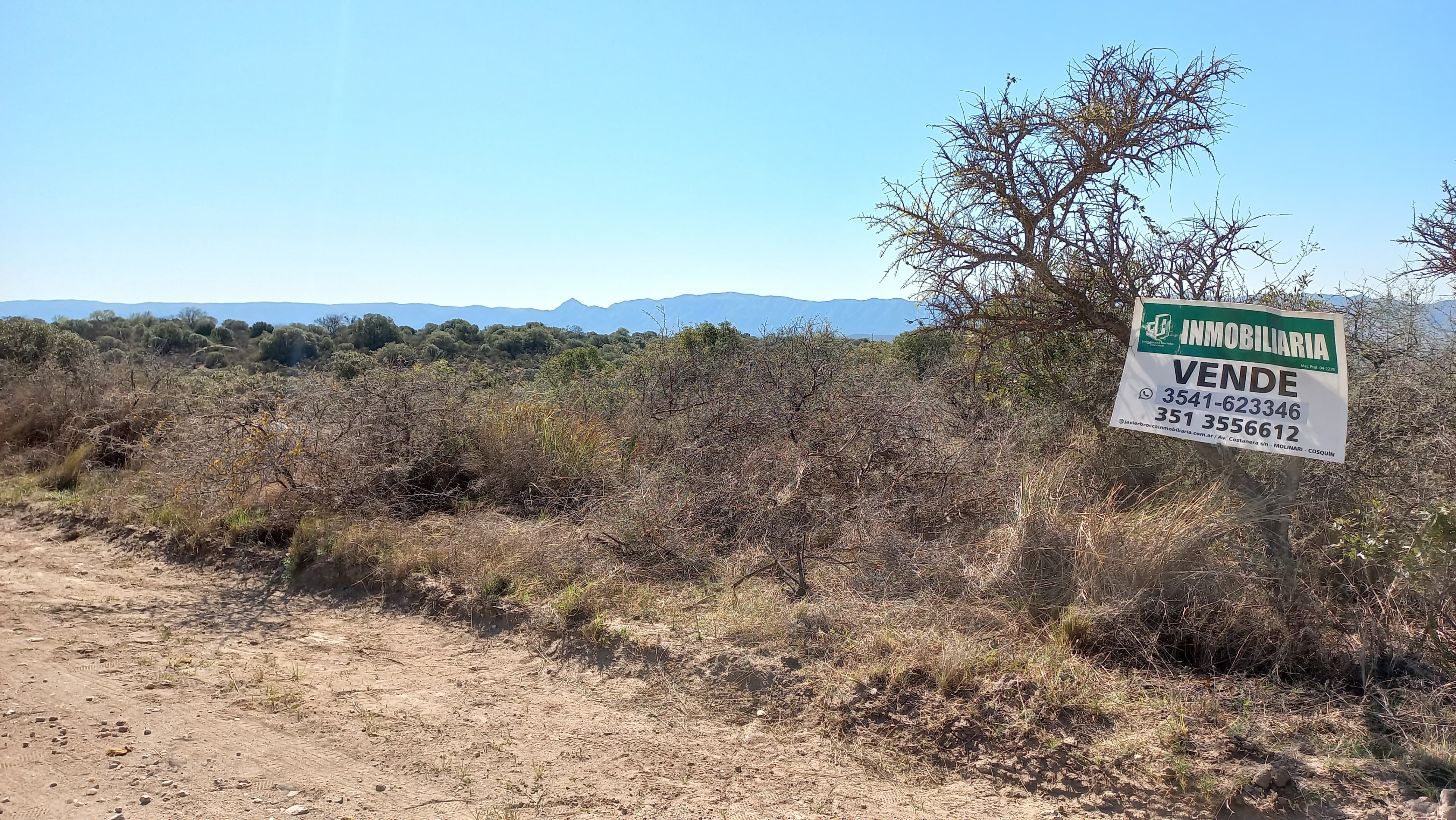 TERRENO EN VENTA SIERRAS DE CÓRDOBA