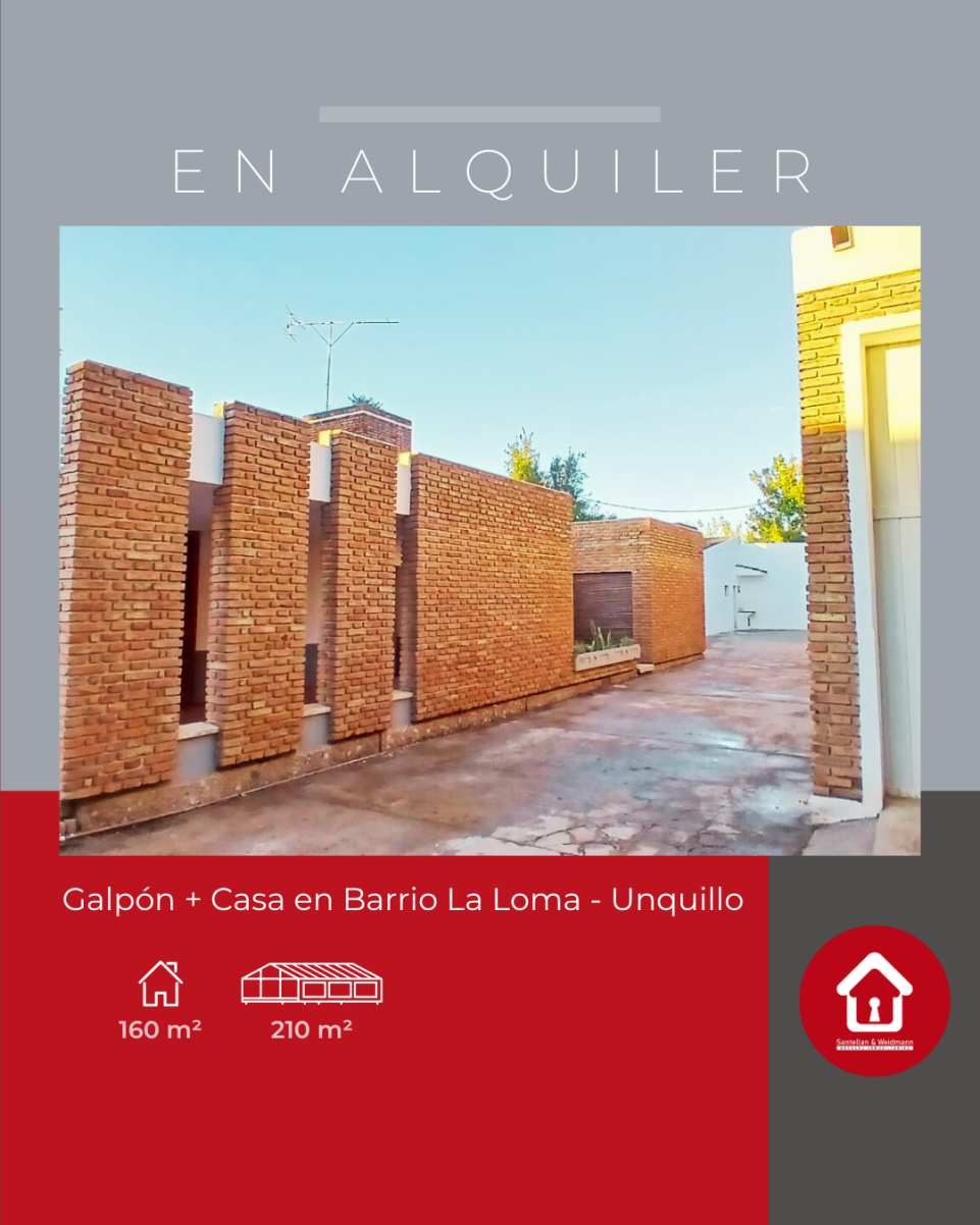 Galpón  Casa en Barrio La Loma - Unquillo