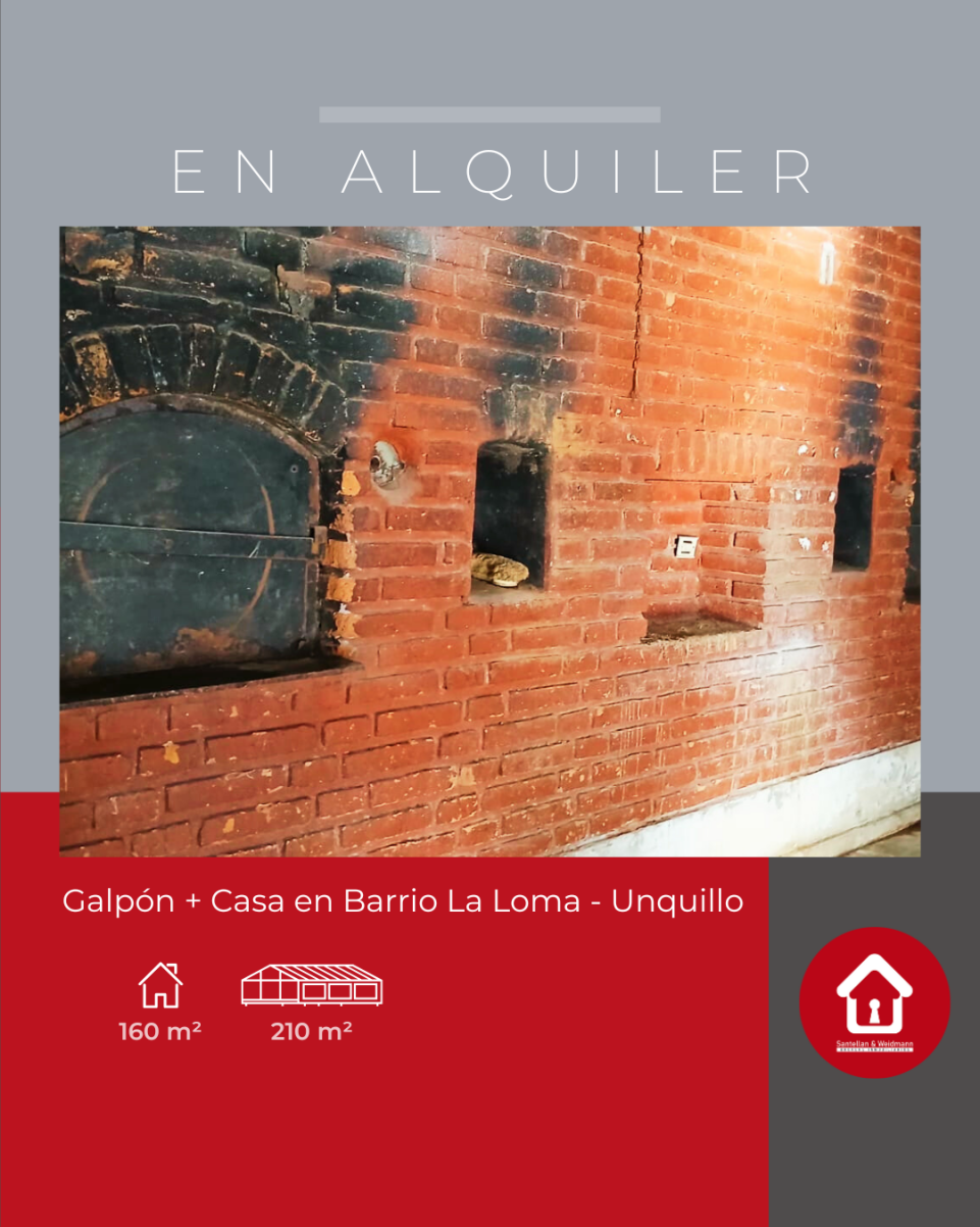 Galpón  Casa en Barrio La Loma - Unquillo
