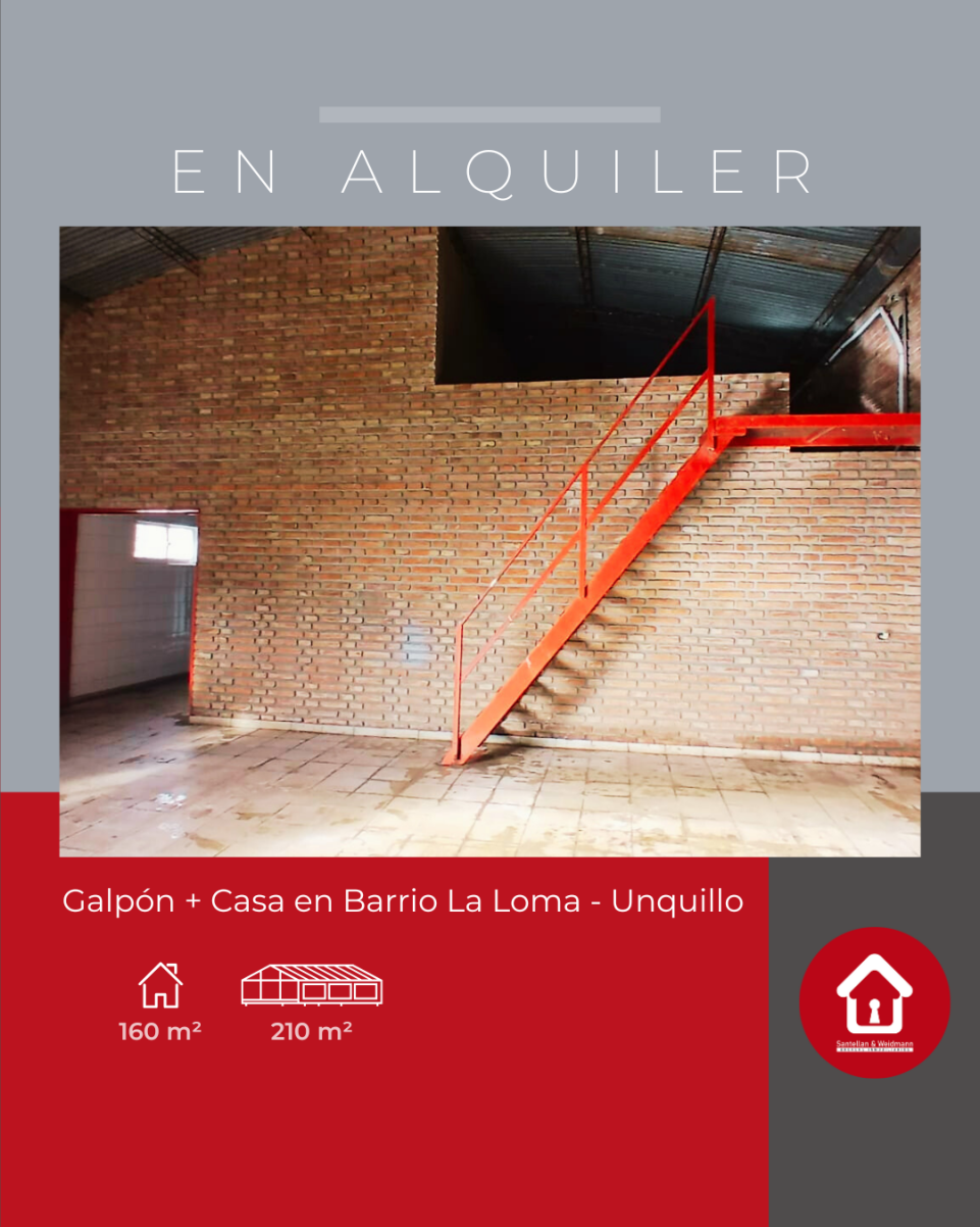 Galpón  Casa en Barrio La Loma - Unquillo