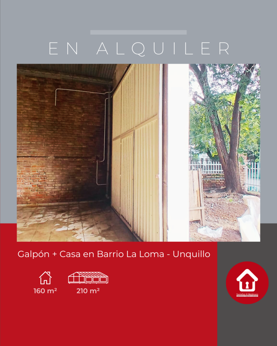 Galpón  Casa en Barrio La Loma - Unquillo