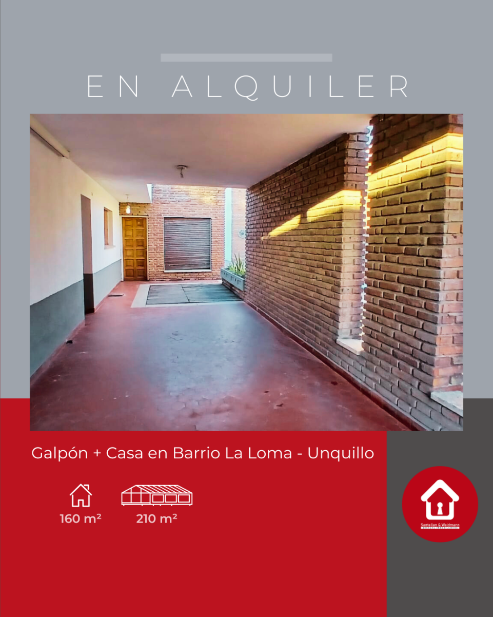 Galpón  Casa en Barrio La Loma - Unquillo