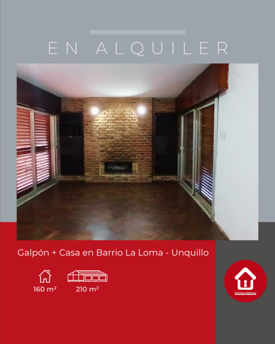 Galpón  Casa en Barrio La Loma - Unquillo