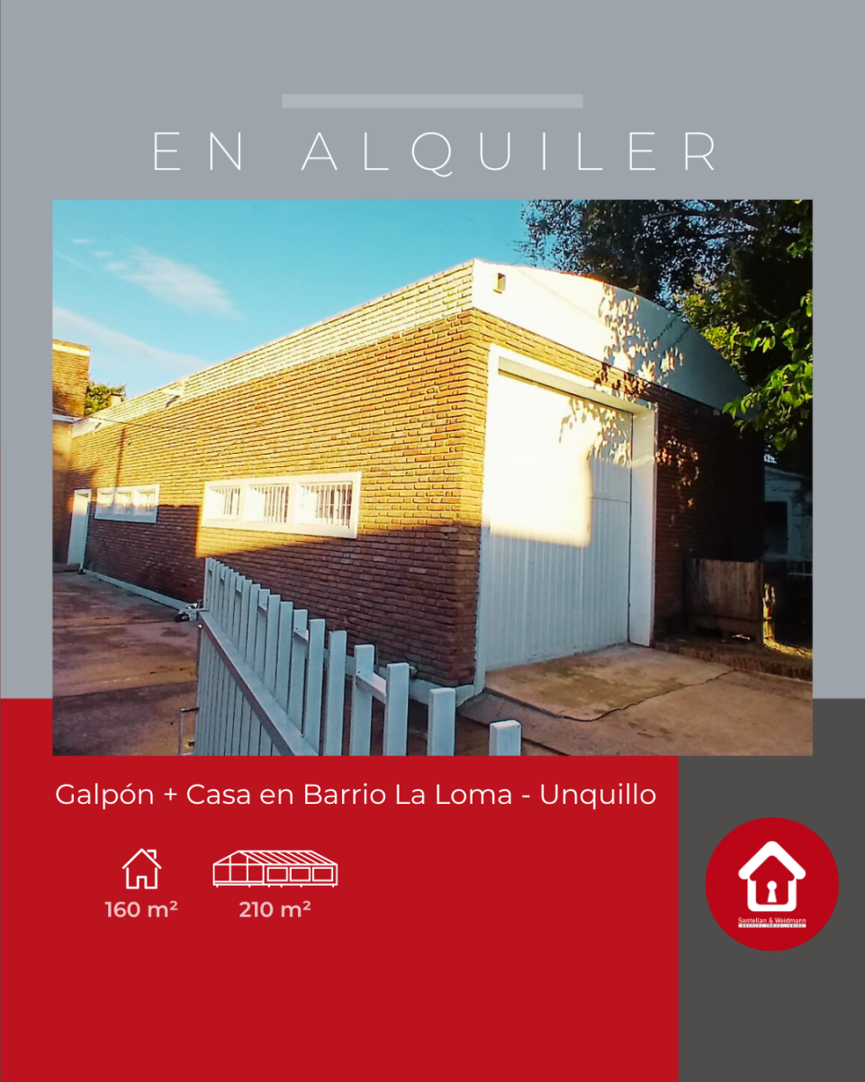 Galpón  Casa en Barrio La Loma - Unquillo