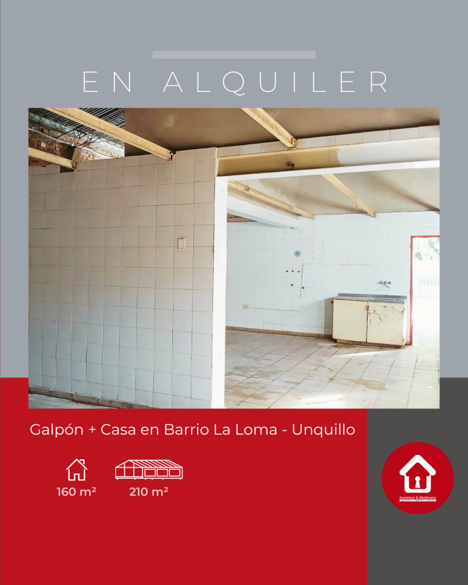 Galpón  Casa en Barrio La Loma - Unquillo