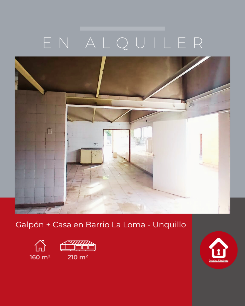 Galpón  Casa en Barrio La Loma - Unquillo