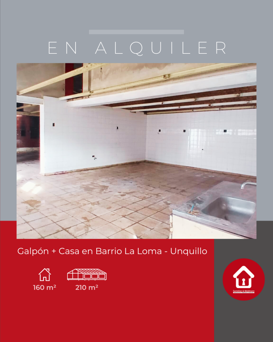 Galpón  Casa en Barrio La Loma - Unquillo