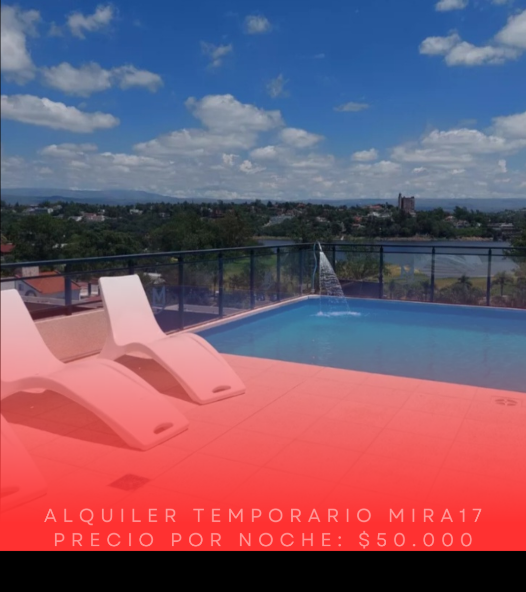 ALQUILER TEMPORARIO DPTO MIRALEJOS 17
