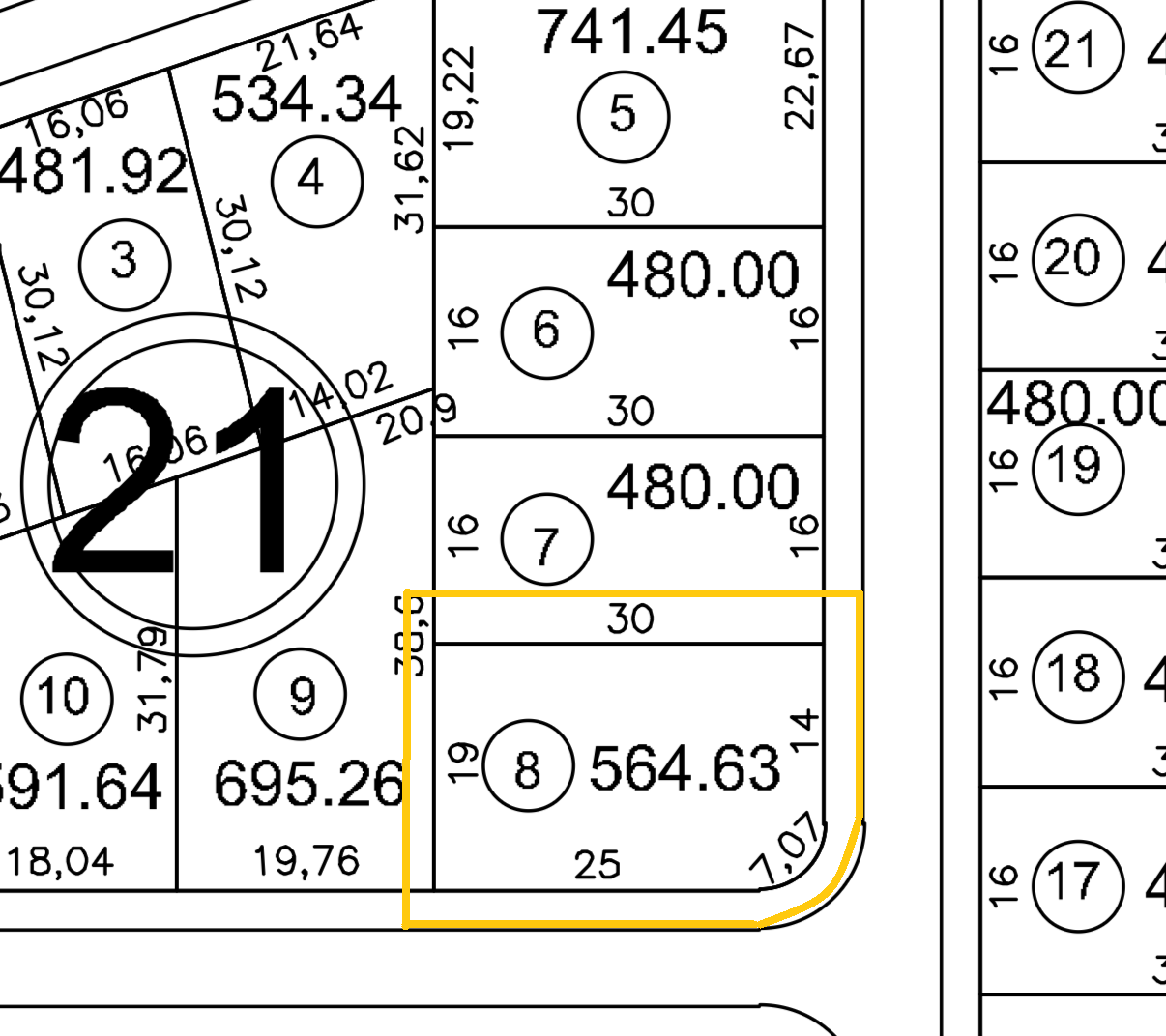 LOTE en Zona ALTA y Plana, Listo para Construir !!   ZONA CONSOLIDADA!!