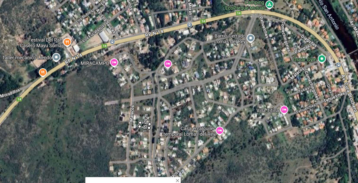 LOTE EN VENTA. LOMAS DEL REY. MAYU SUMAJ