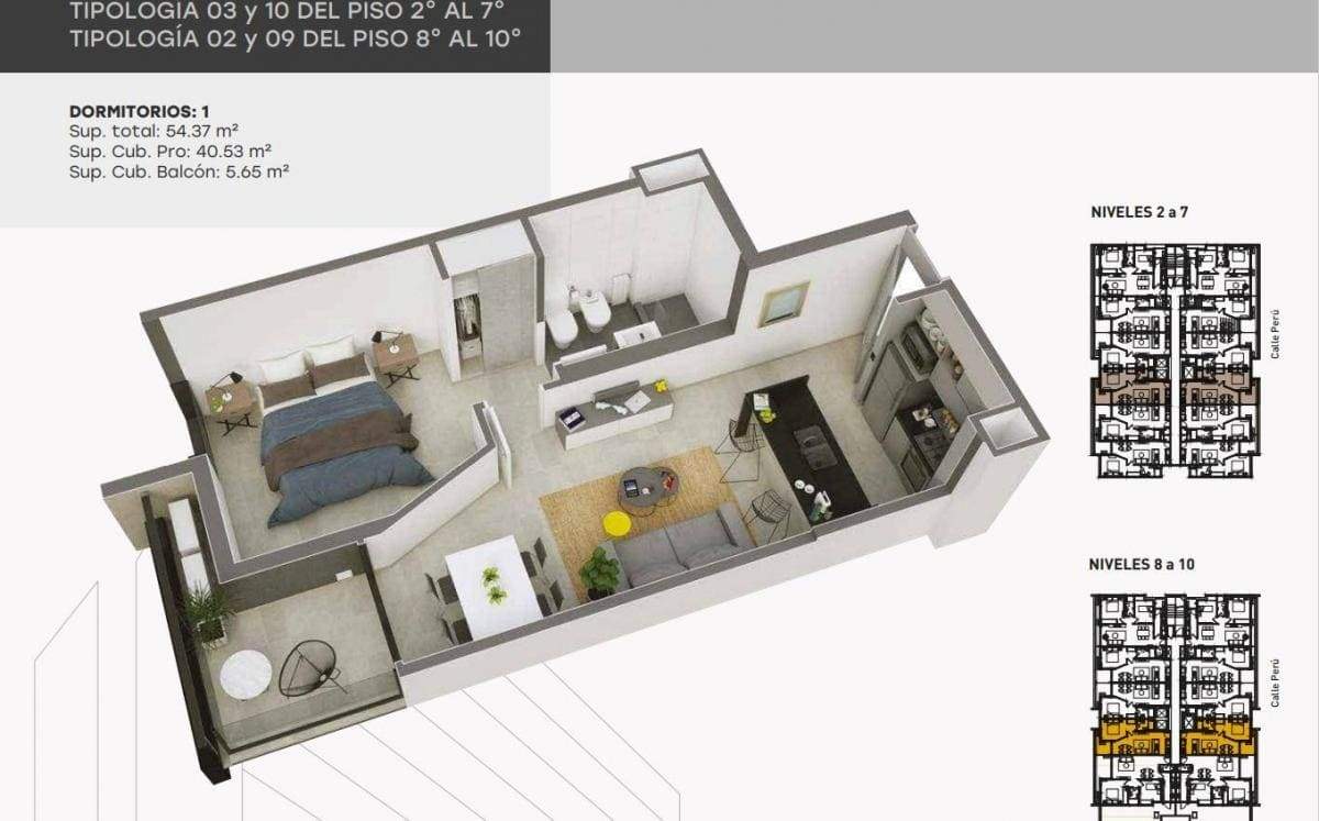 DEPARTAMENTO EN POZO DE 1, 2 Y 3 DORM. DISTRITO BETANIA - C AMENITIES