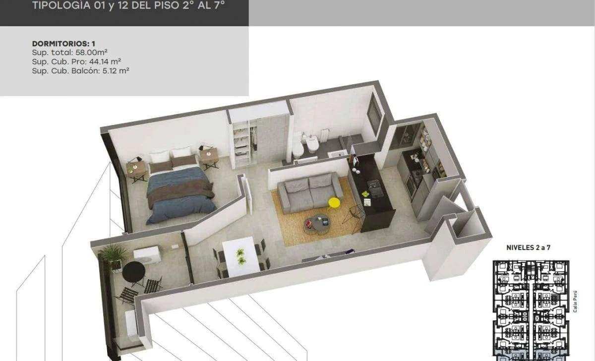 DEPARTAMENTO EN POZO DE 1, 2 Y 3 DORM. DISTRITO BETANIA - C AMENITIES