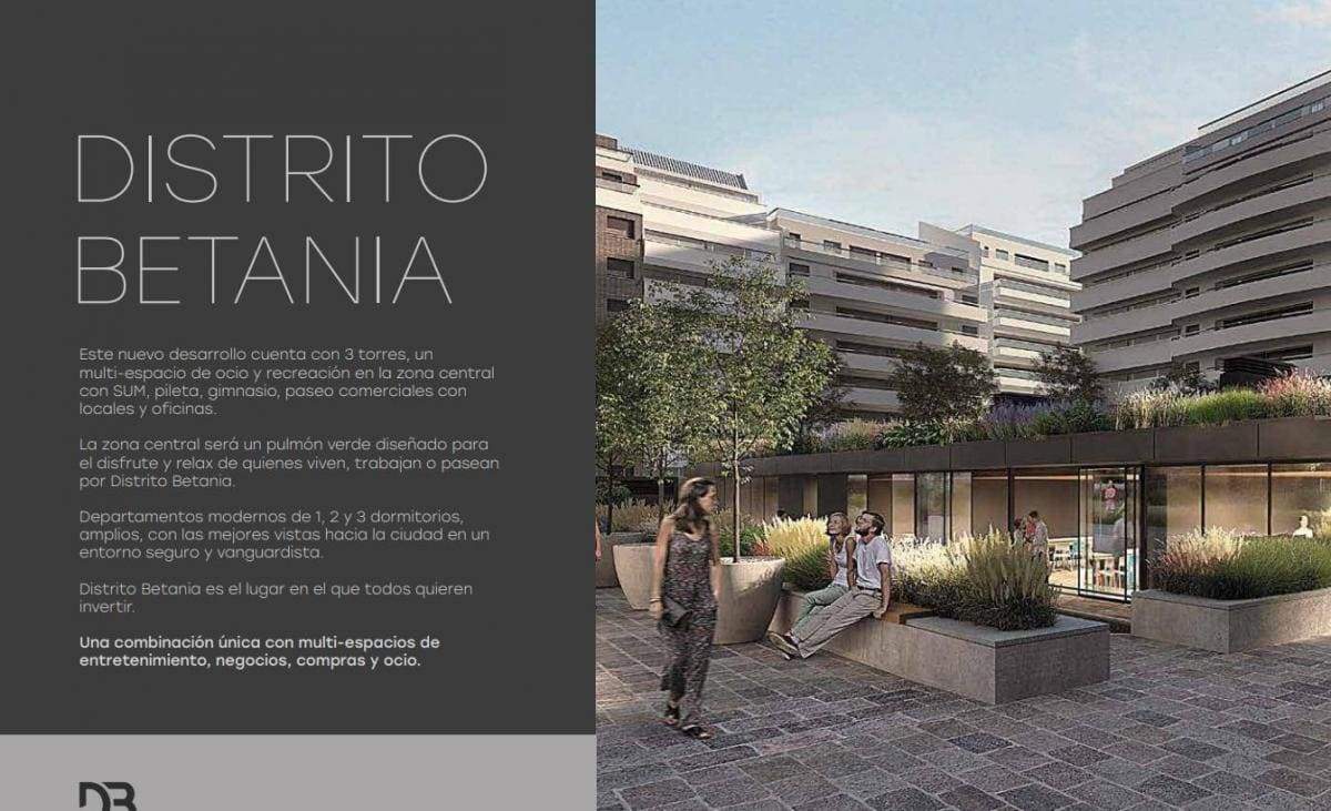 DEPARTAMENTO EN POZO DE 1, 2 Y 3 DORM. DISTRITO BETANIA - C AMENITIES