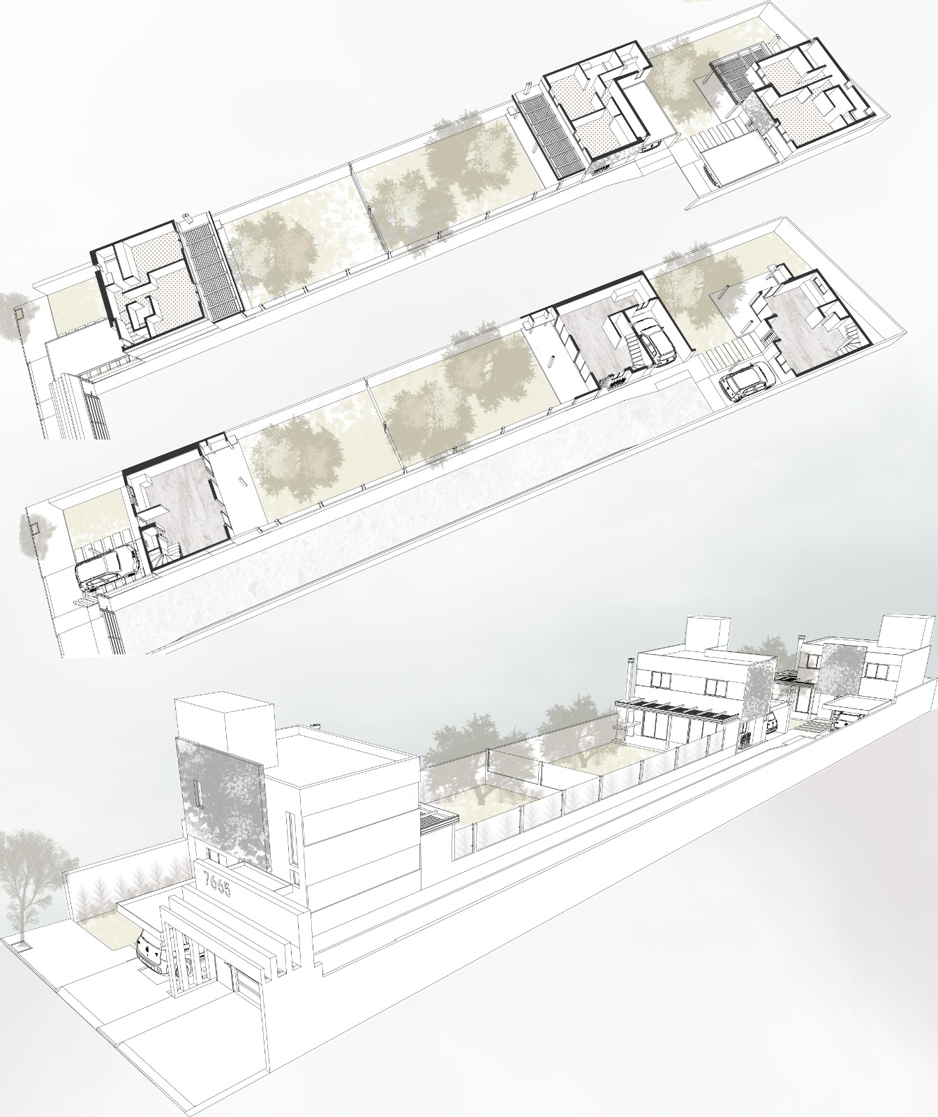 Lote 600 m2 habilitado para construir dos unidades de dúplex de 200 m2 cada uno