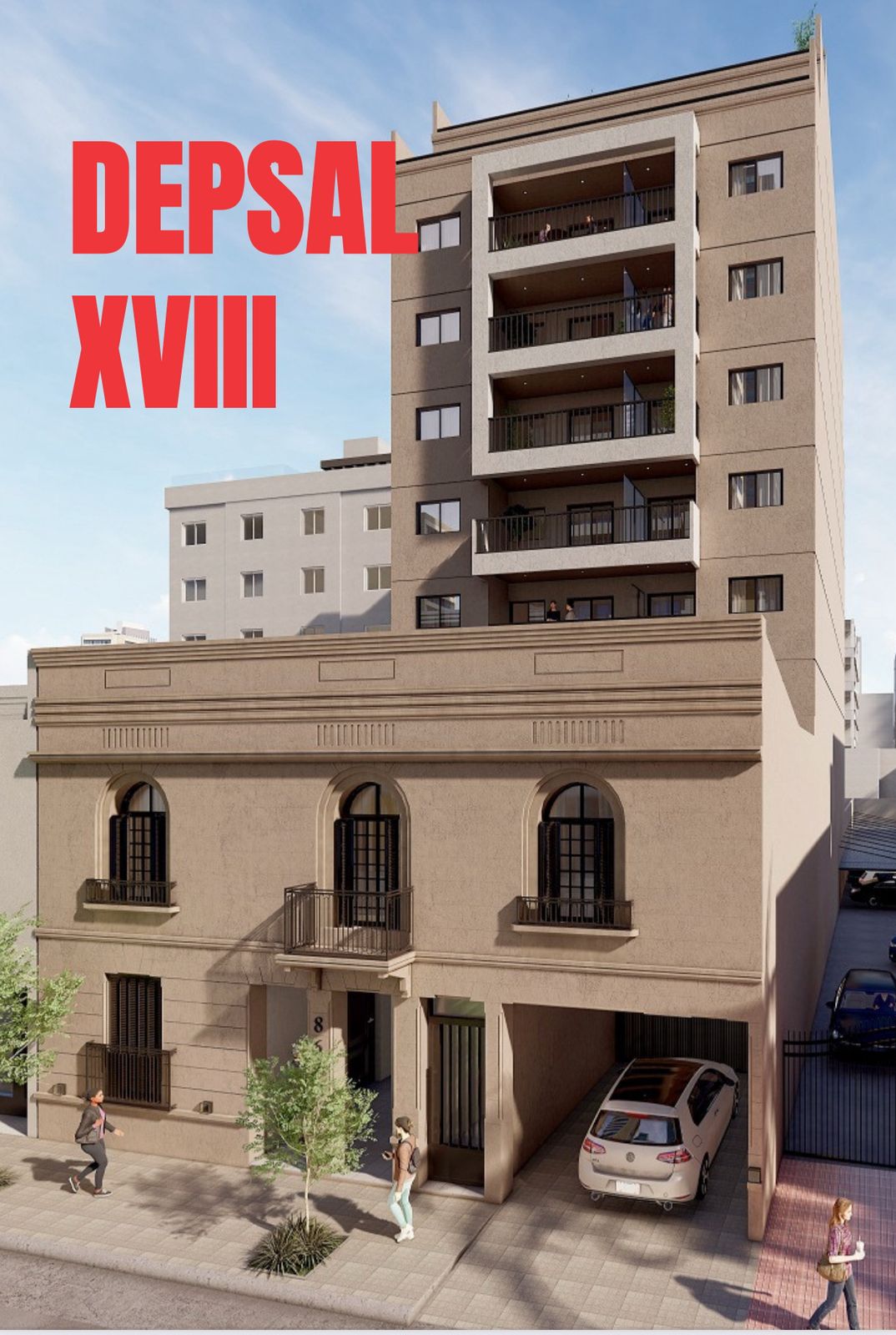 VENTA DEPARTAMENTO 1 DORMITORIO A ESTRENAR DEPSAL XVIII CENTRO