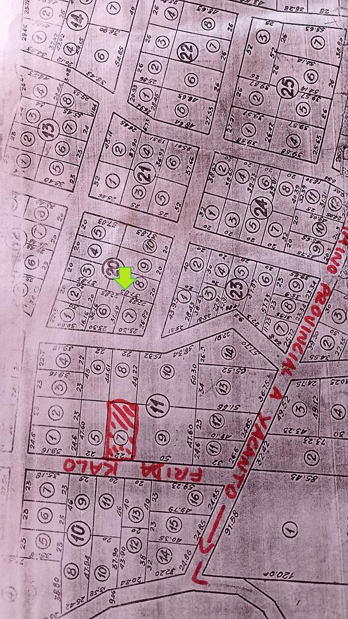 LOTE DE 750M2-STA.MÓNICA