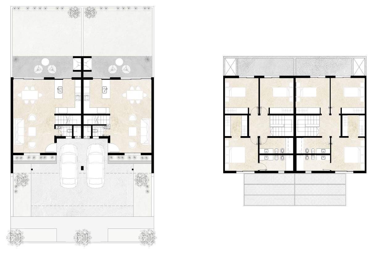 DUPLEX EN VENTA RINCONES DE MANANTIALES 3D 3B - EN POZO