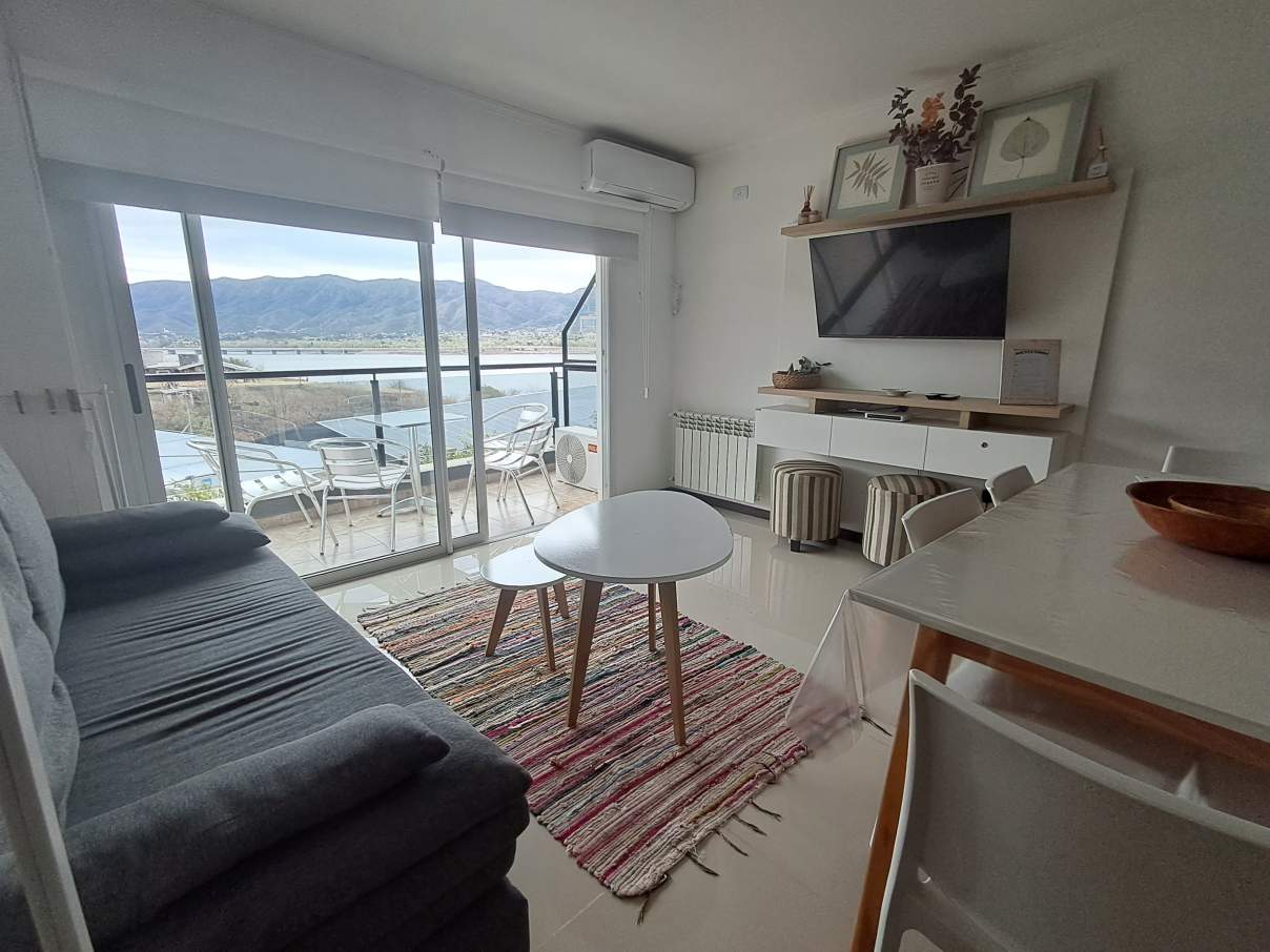LIQUIDO  ... !!! DOS DORM AMOBLADO . BALCON CON VISTA AL LAGO