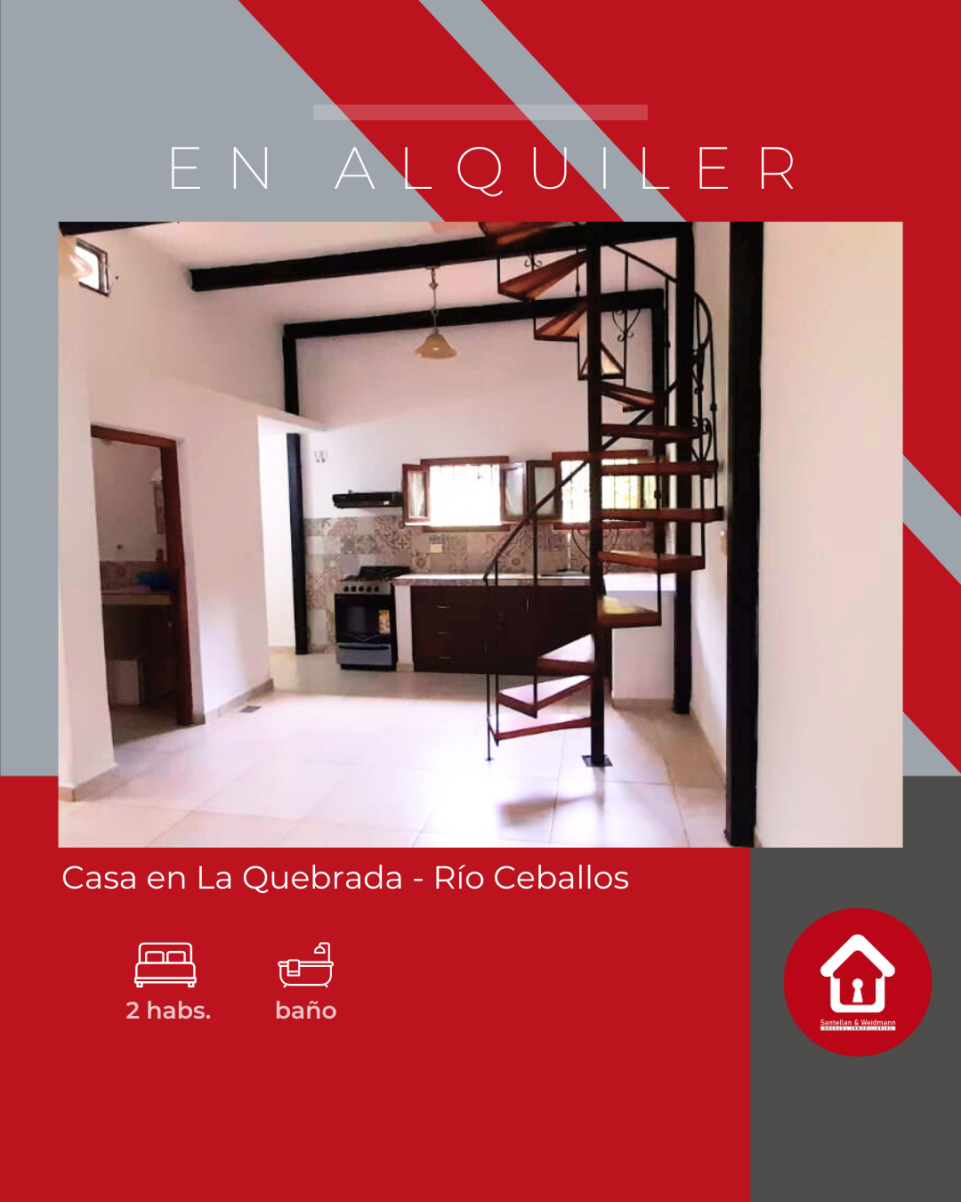 Casa en Alquiler en La Quebrada - Río Ceballos