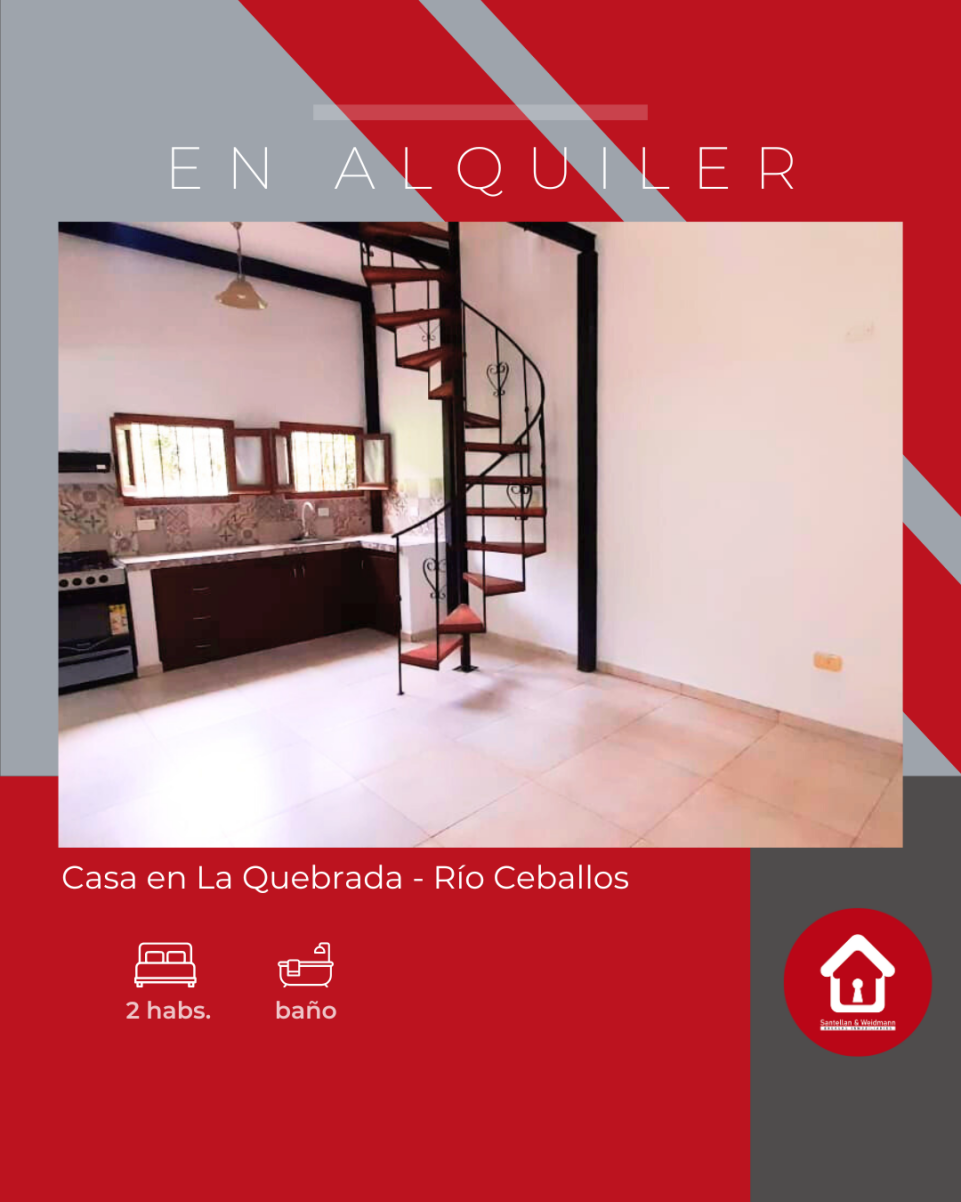 Casa en Alquiler en La Quebrada - Río Ceballos